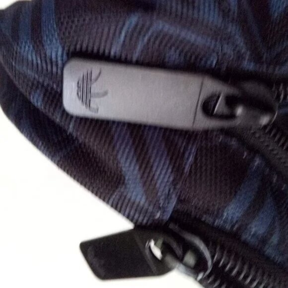 didas Blue Black Monogram Backpack & Adjustable Blue Black Monogram Waist Bag - Picture 11 of 12